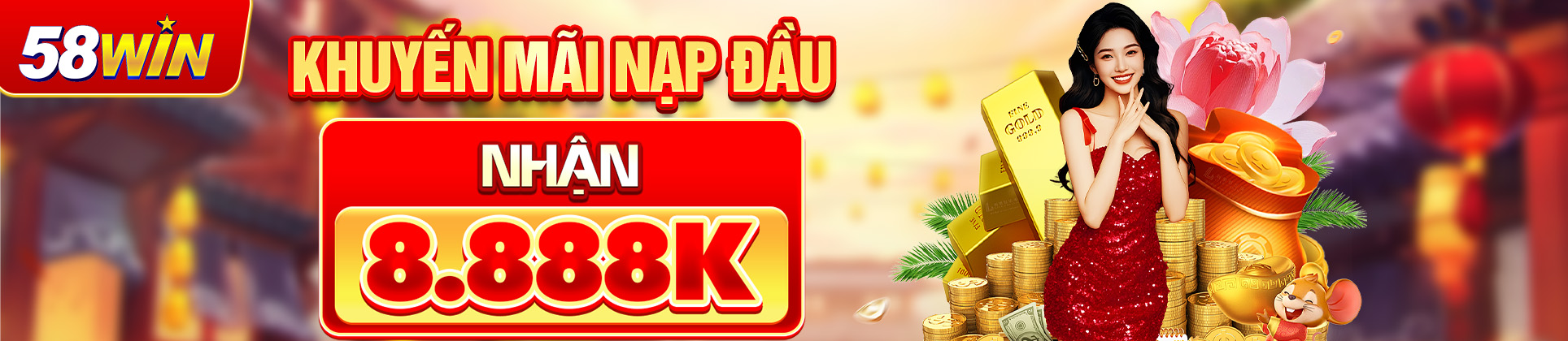 banner thương hiệu nhà cái 58win