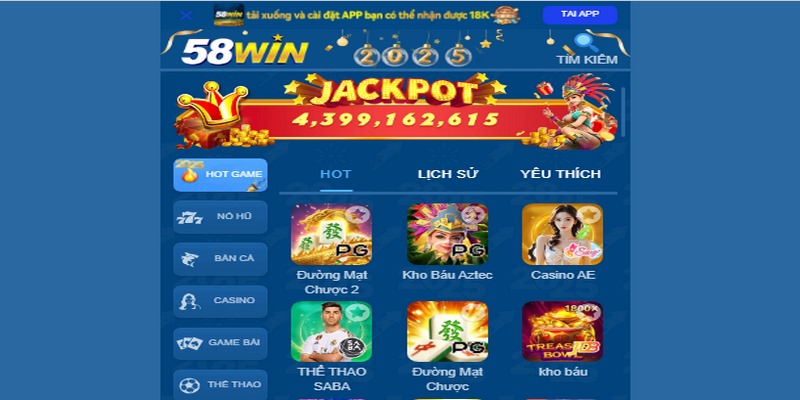Từ những ưu điểm vượt trội, bet thủ đánh giá 58WIN xứng tầm nhà cái Quốc tế