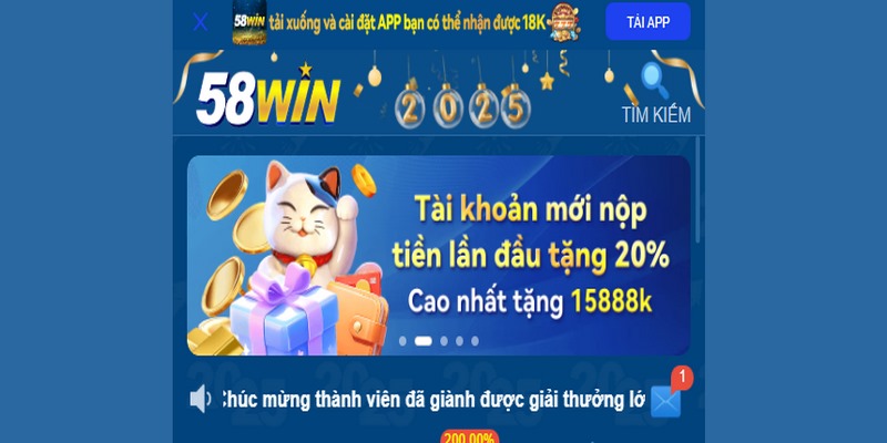Giới thiệu 58WIN mới ra mắt thị trường cá cược Việt Nam