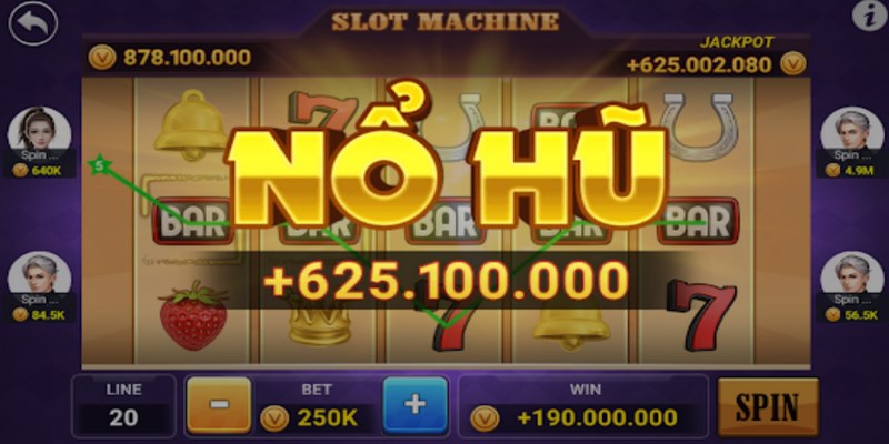 Nổ hũ là tựa game giải trí nổi tiếng và đắt khách hiện nay